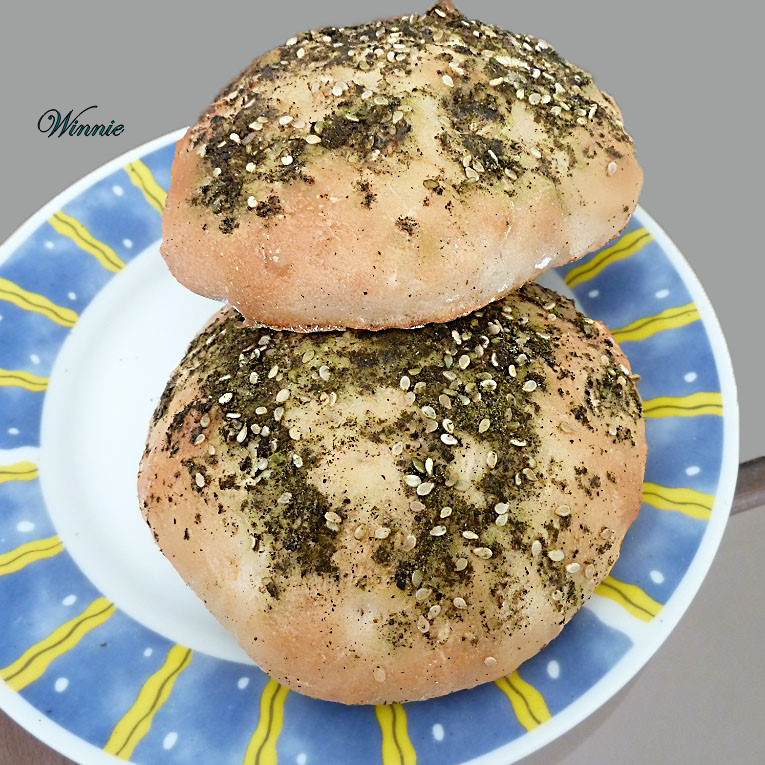 Pita-Bread with Zaatar