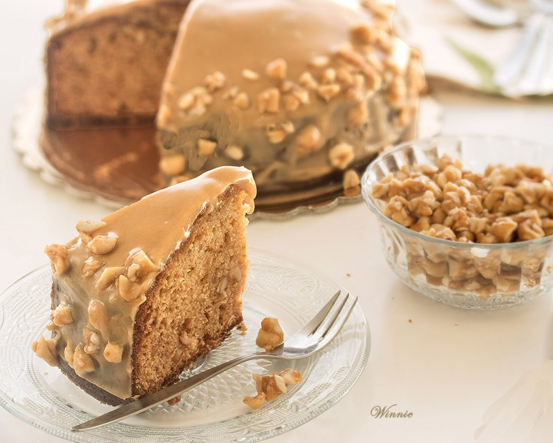 Peanut-Butter Honey Cake