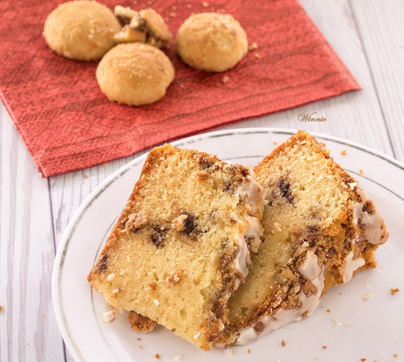 Cream-cookie Cake with sugar coating