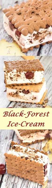 Black-Forest Ice-Cream Sandwiches
