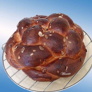 Enriched Eggs & Grains Challah for Jerusalem Day