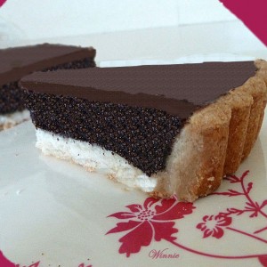 Poppy-Chocolate Tart
