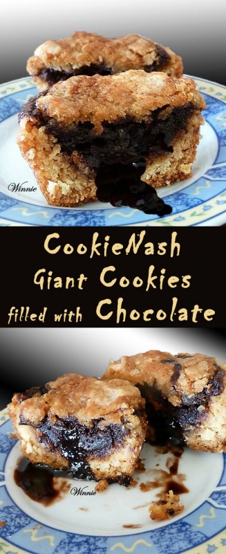 CookieNash-Giant Cookies filled with Chocolate