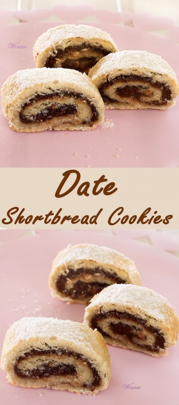 Date Shortbread Cookies