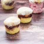 Jam Doughnut-Muffin, with sugar coating