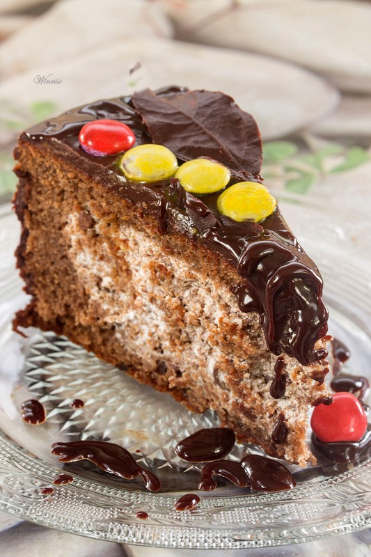Surprise Filling Chocolate Cake