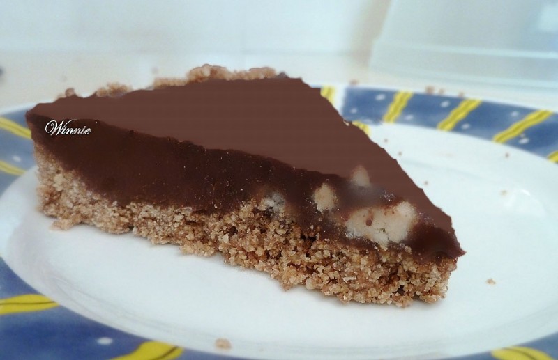 No-bake Chocolate Halva Tart