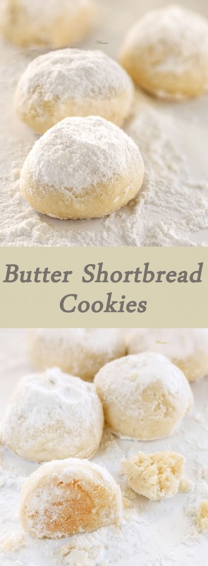 Butter Shortbread Cookies
