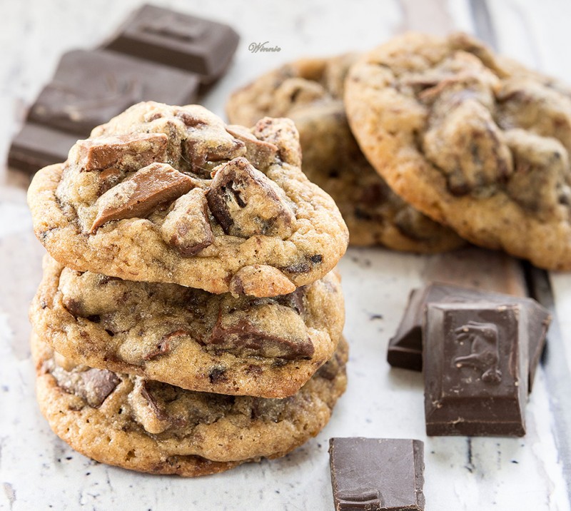 Rich Chocolate Cookies with Goodies