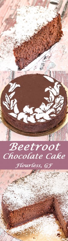 Flourless Beetroot Chocolate Cake - Gluten Free 